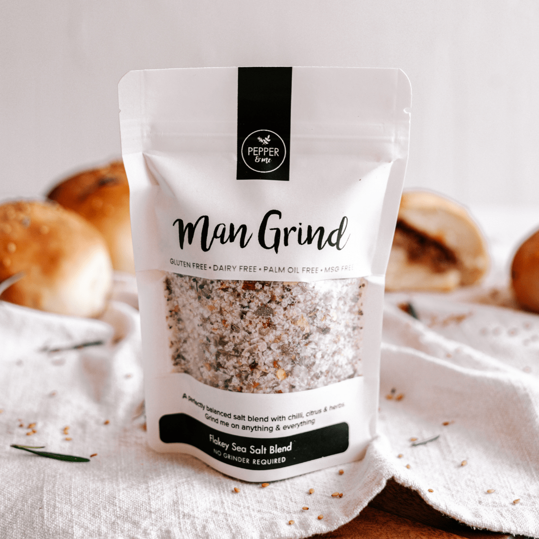 Level up Man Grind Salt Flakes | Pepper & Me