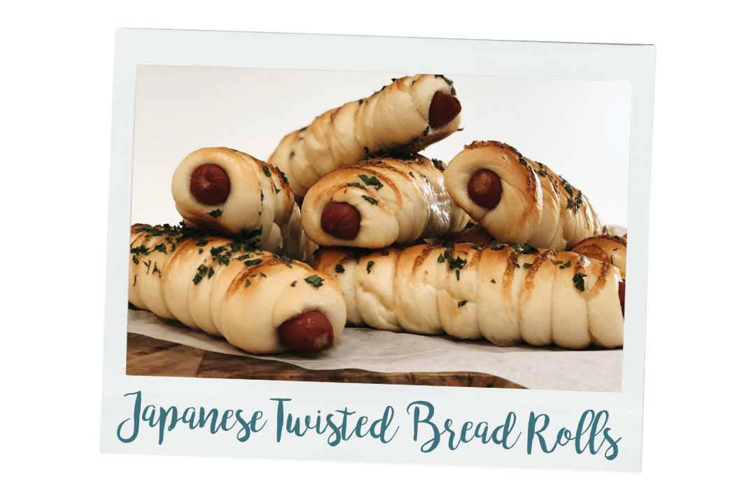 Japanese Twisted Bread Rolls Recipe | Pepper & Me Club