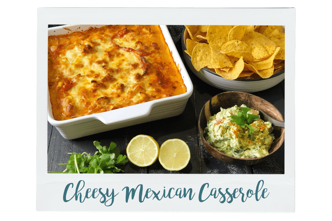 Pepper & Me Club Cheesy Mexican Casserole Recipe