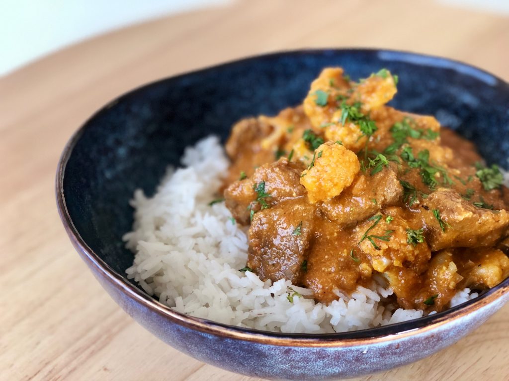 Beef and Cashew Curry