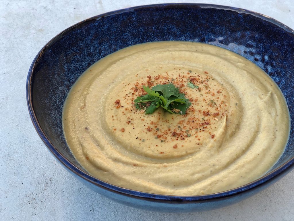 Tandoori Roasted Cauliflower Soup