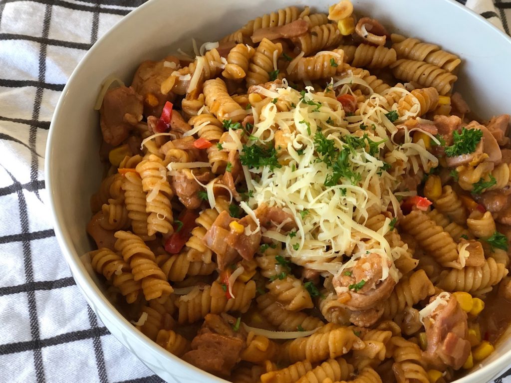 BBQ Chicken & Bacon Pasta
