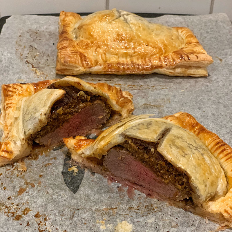 Venison Wellington