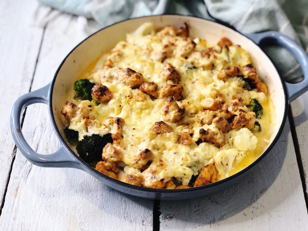 Low Carb Chicken and Broccoli Bake