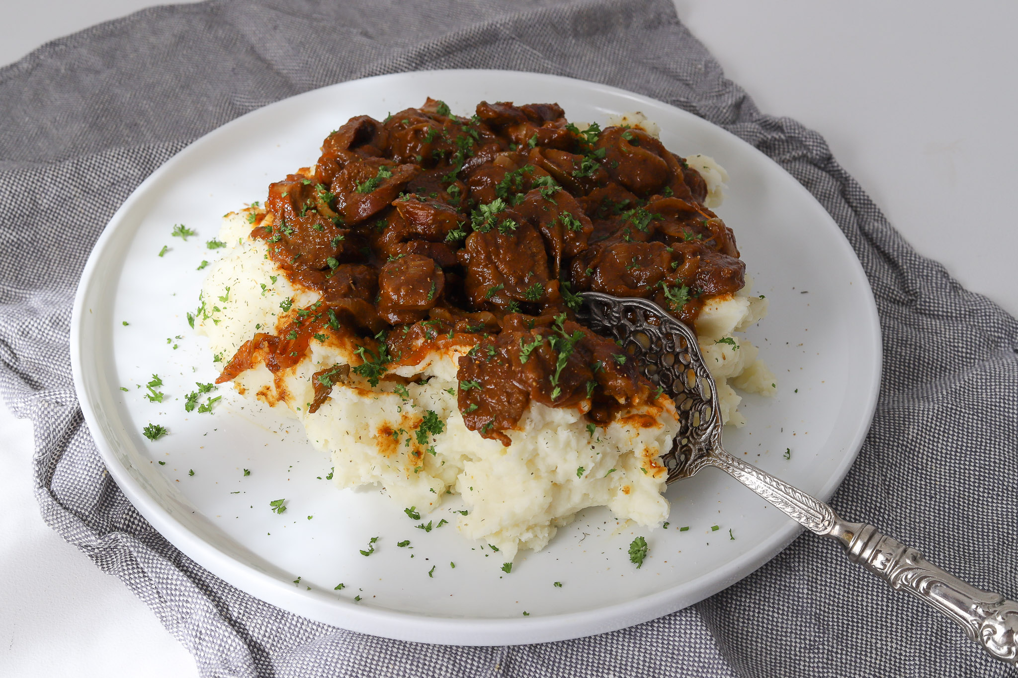 Curried Sausages | The Style Aesthetic