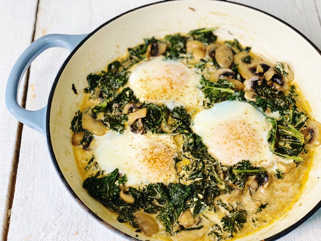 Kale and Eggs