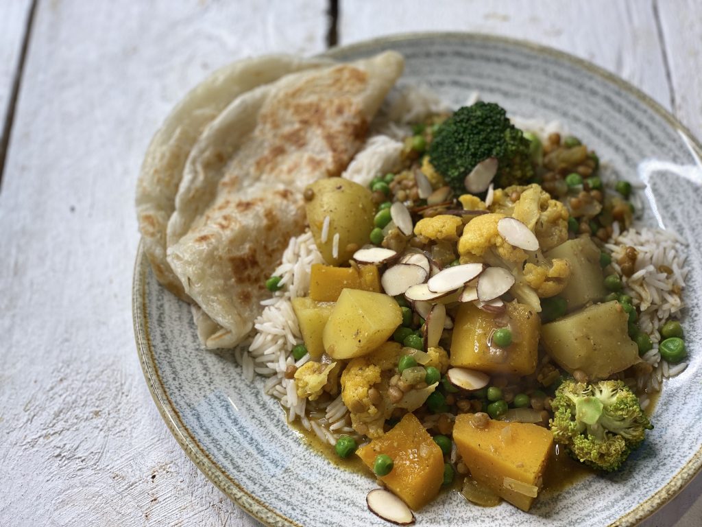 Coconut and Lime Vegetable Curry