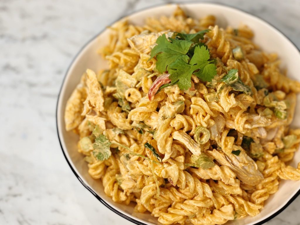 Buffalo Chicken Pasta Salad