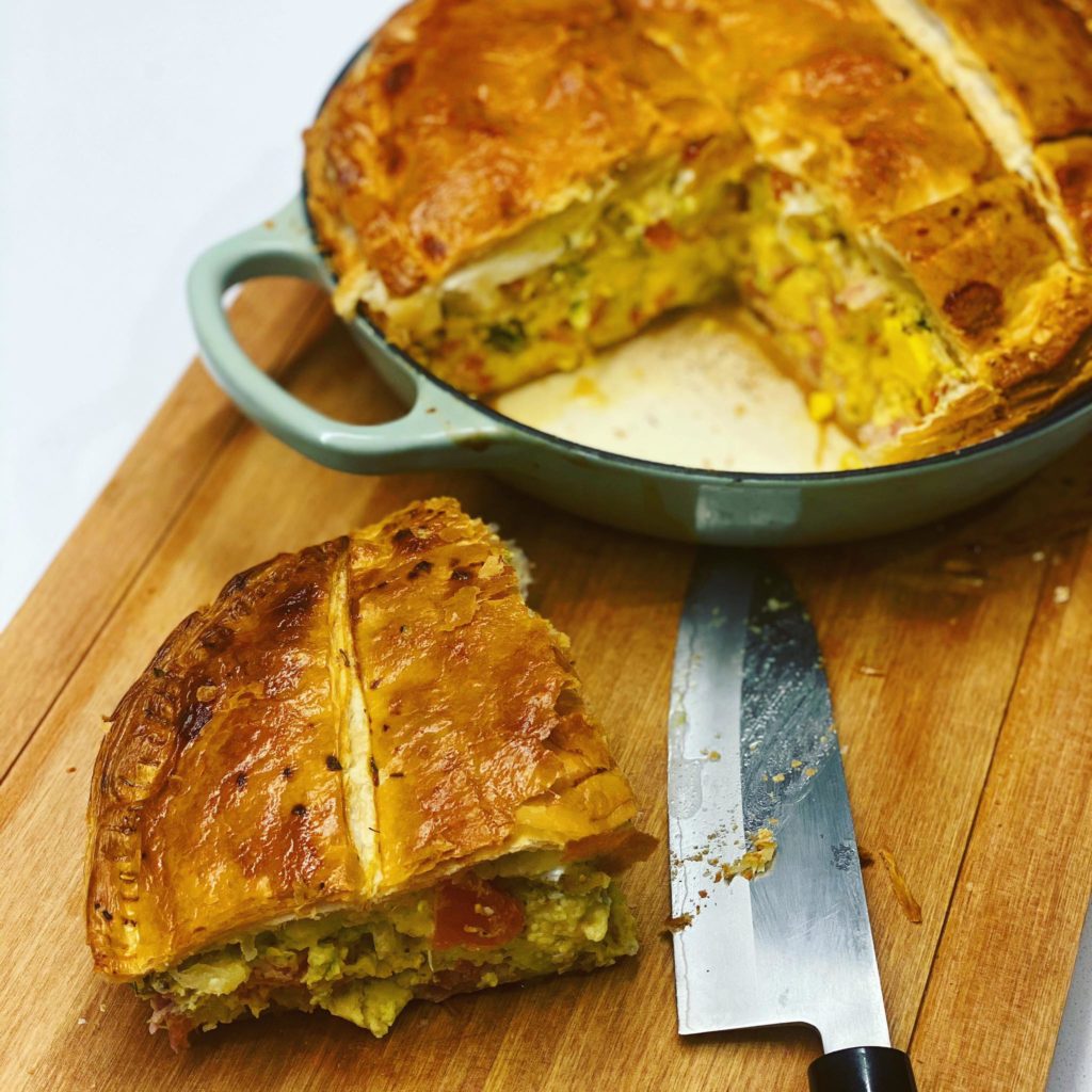 Bacon and Egg Pie
