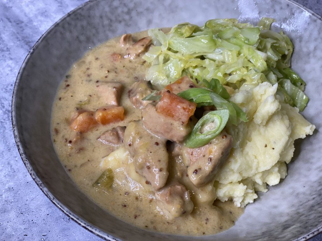 Honey Mustard Pork Casserole