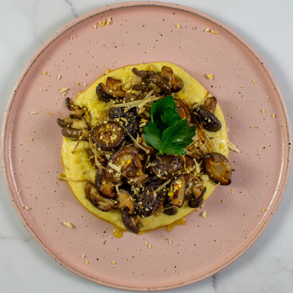 Mushrooms & Polenta