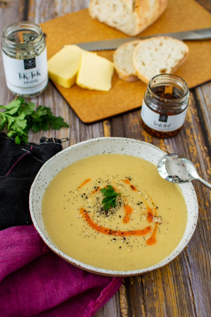 Parsnip Onion Soup