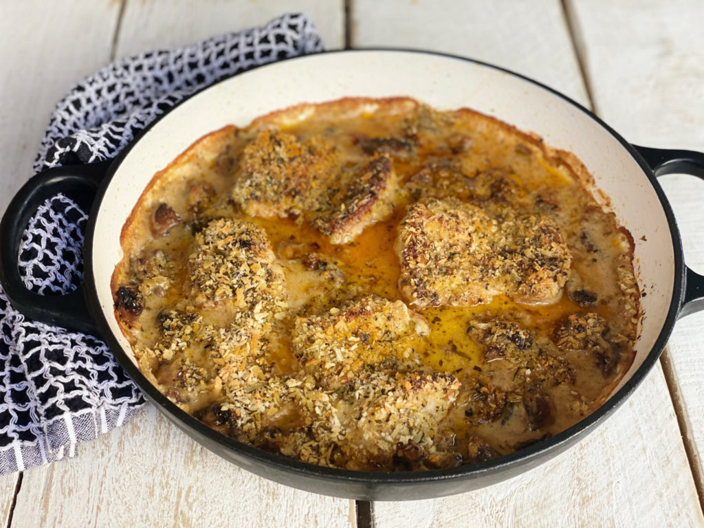 Chicken and Mushroom Bake