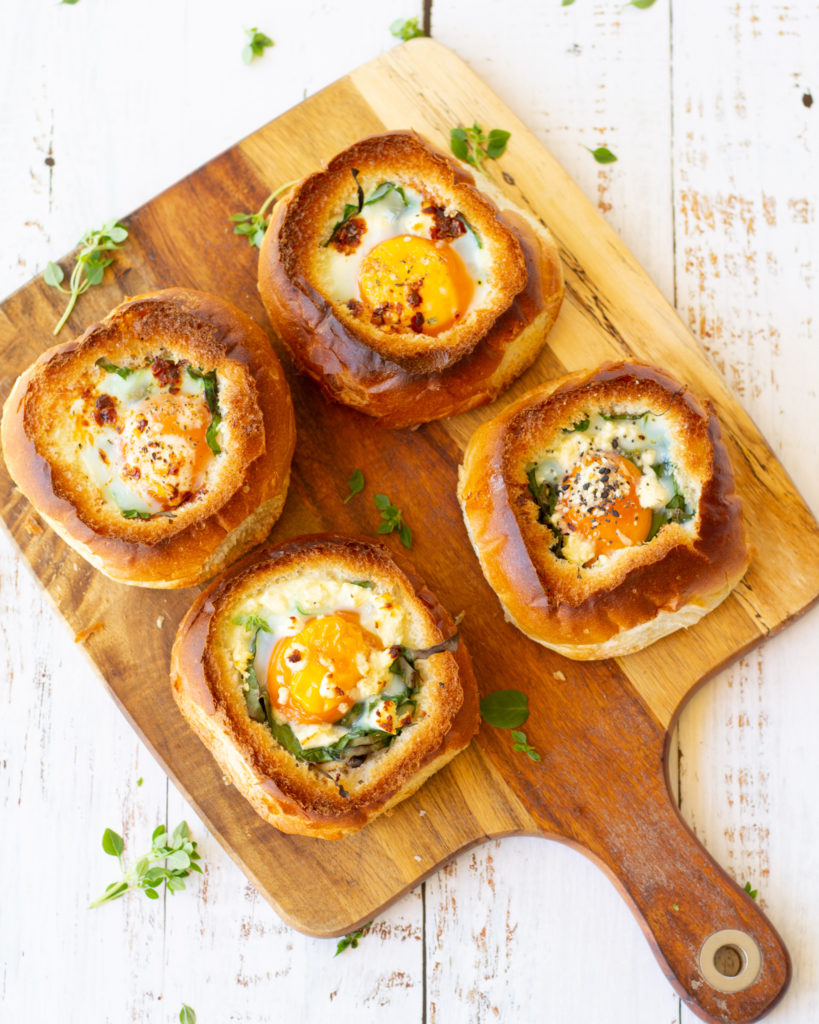 Bacon and Egg Buns