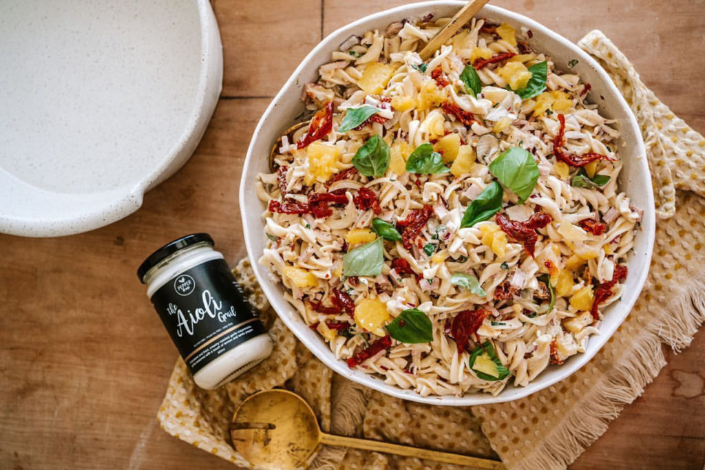 Ham & Pineapple Pasta Salad