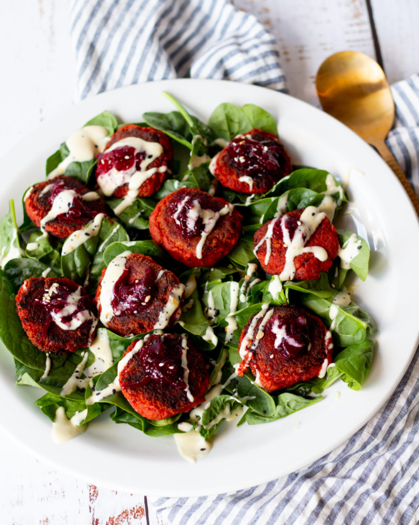 Beetroot Falafel