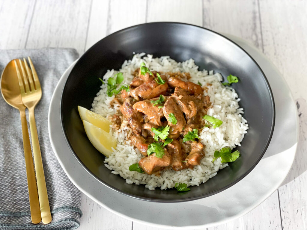 Jerk It Chicken Curry with Coconut Rice