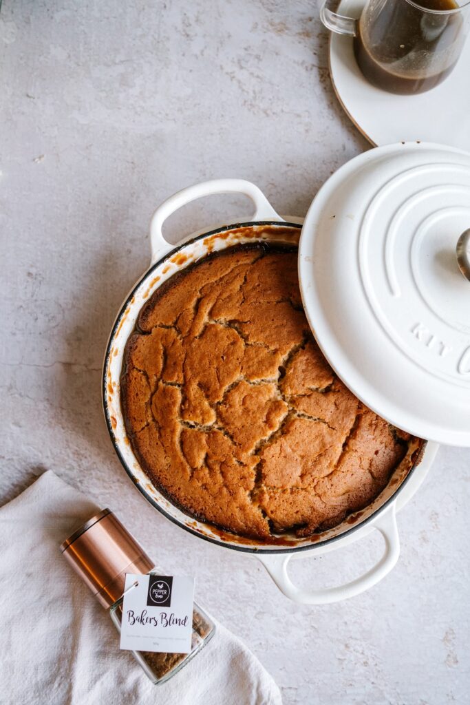 Self-saucing Caramel Apple Pudding