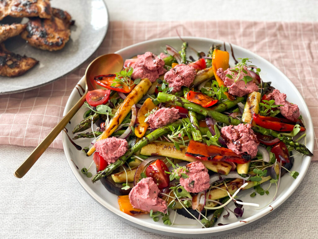 A delicious seasonal salad that is the perfect addition to any BBQ!