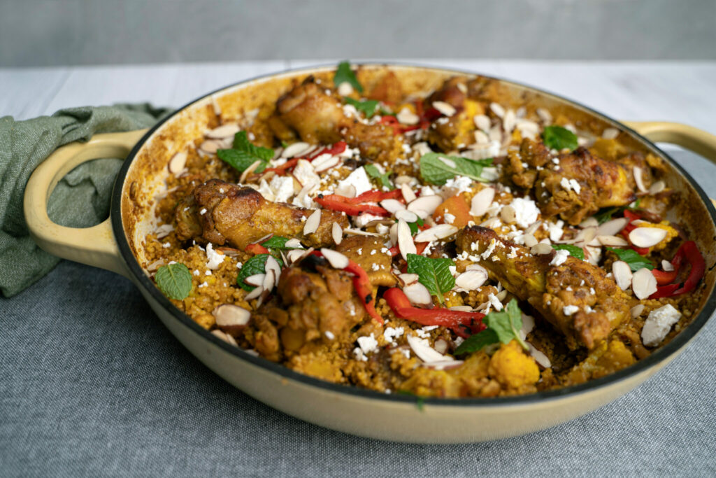Under $20 Moroccan Chicken & Couscous