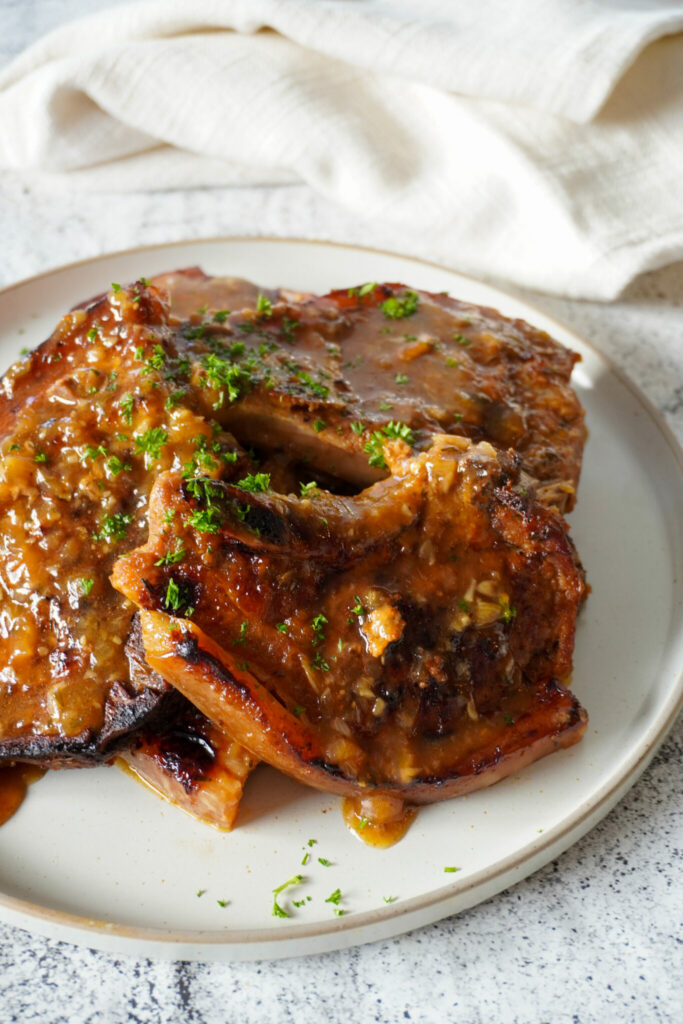 Honey Garlic Pork Chops