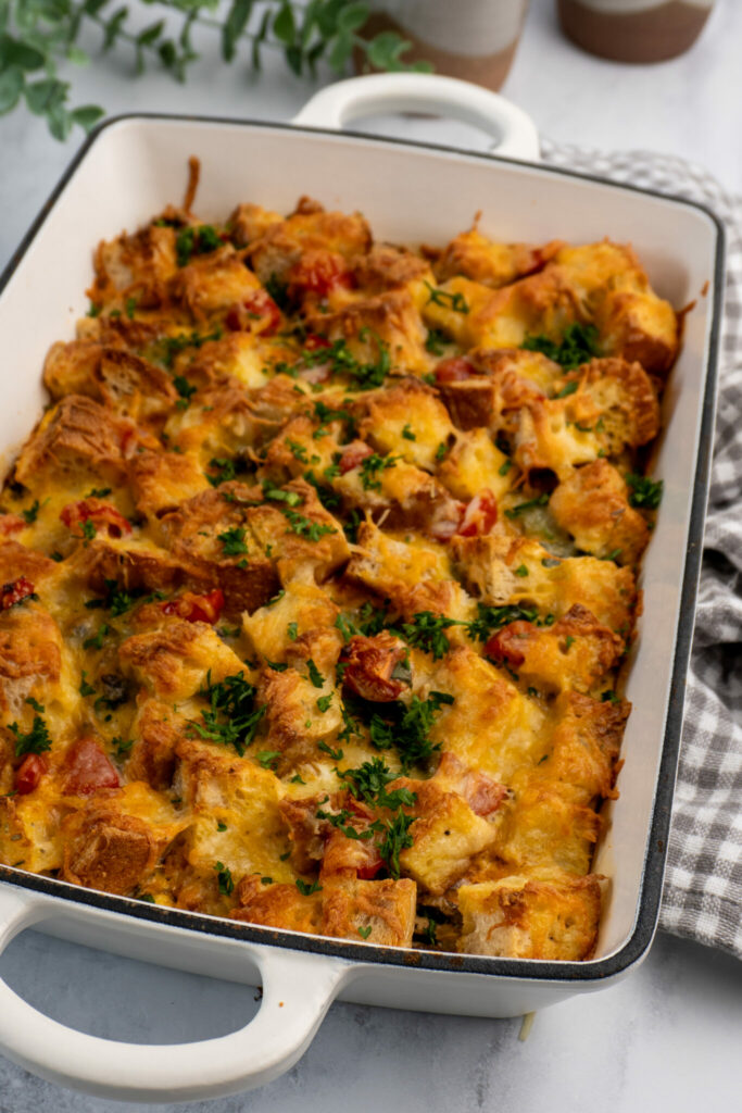 Savoury French Toast Bake