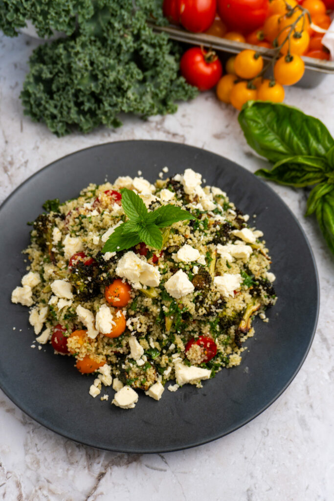 Broccoli, Zucchini & Kale Tabbouleh