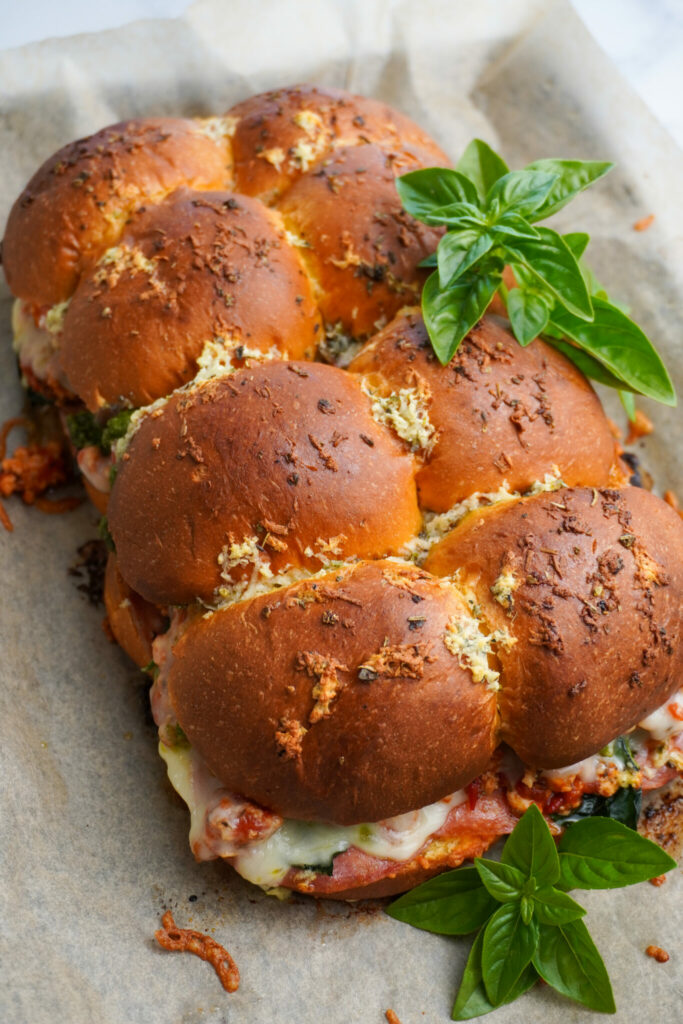 Loaded Italian Chicken Sliders