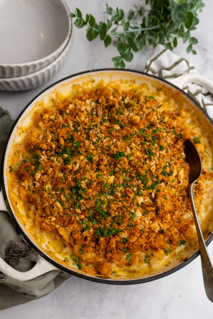 Chicken, Leek & Kumara Bake