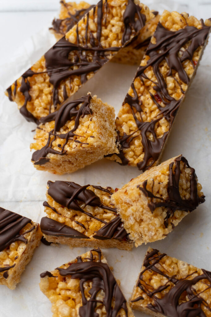 Hot Honey Bubble Slice