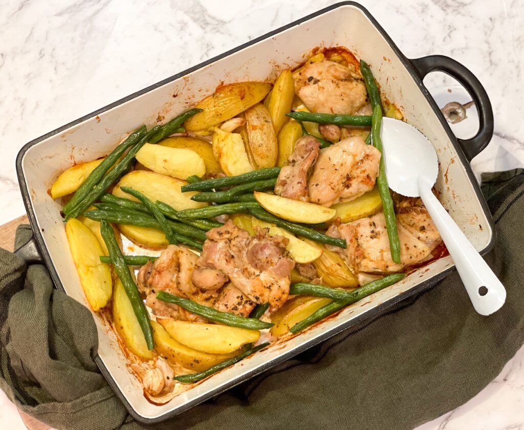 Italian Chicken Tray Bake