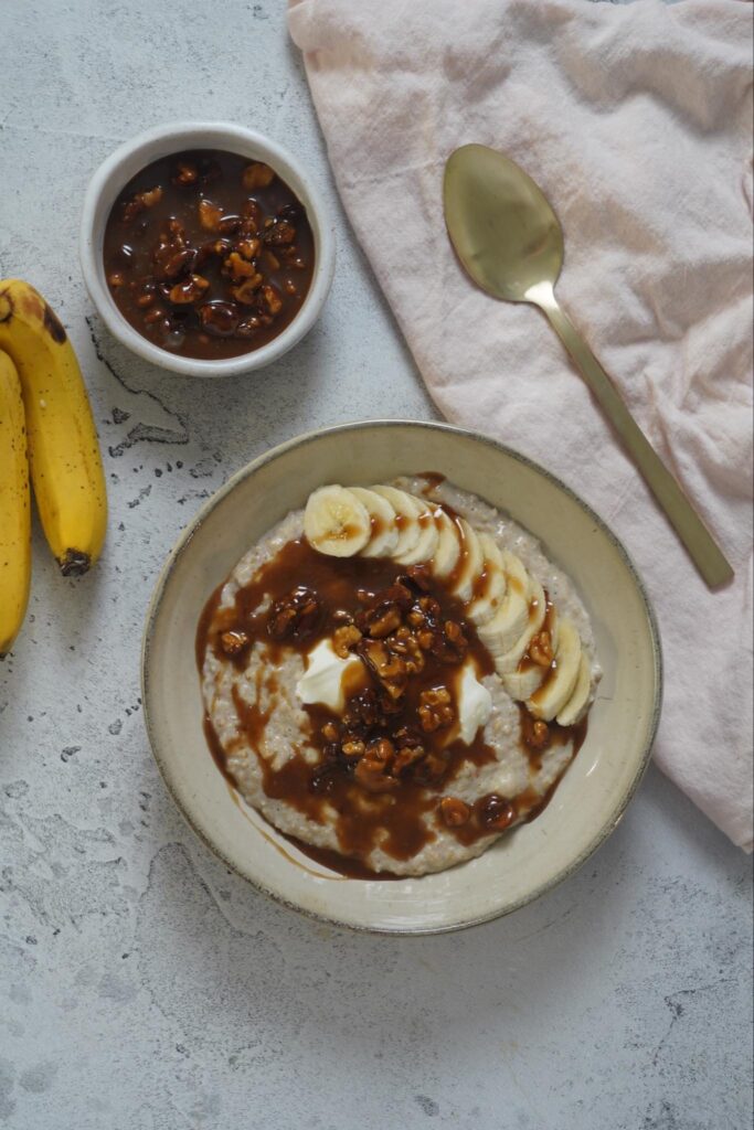 Banana and Pecan Porridge