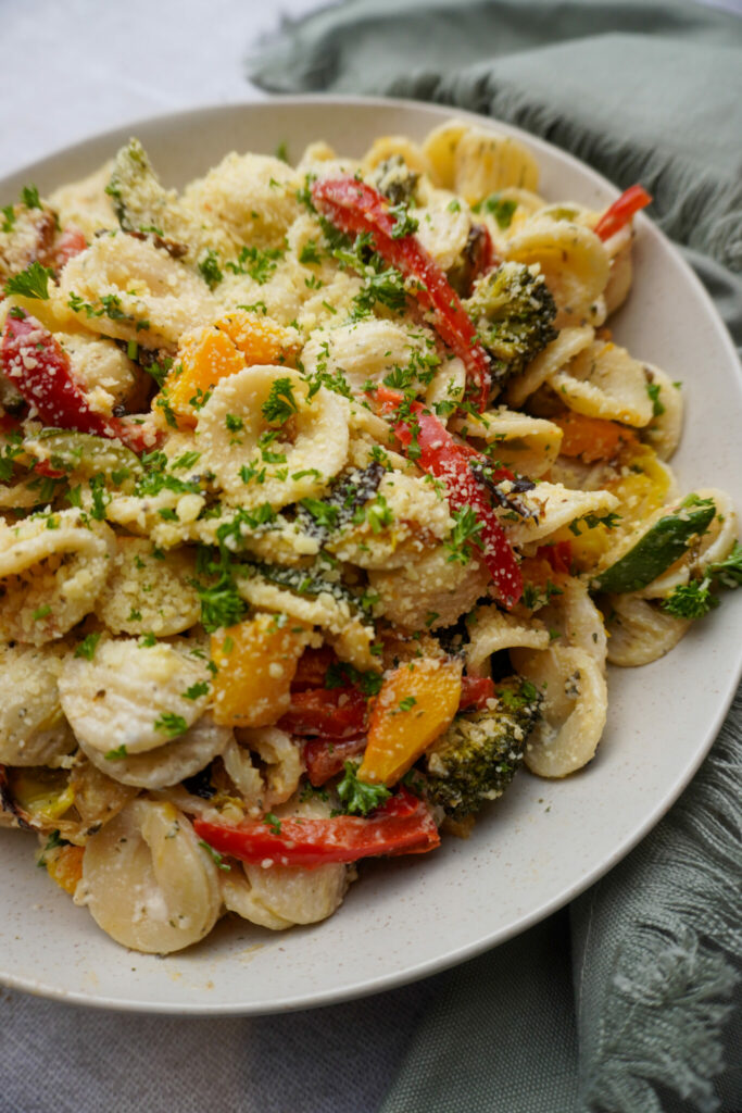 Winter Vege Pasta Salad