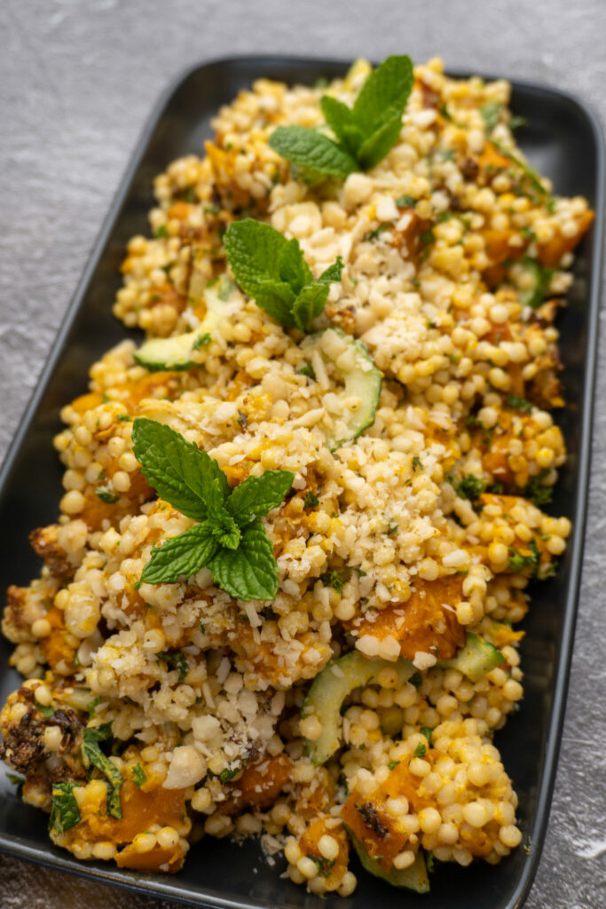 Roast Pumpkin Pearl Couscous