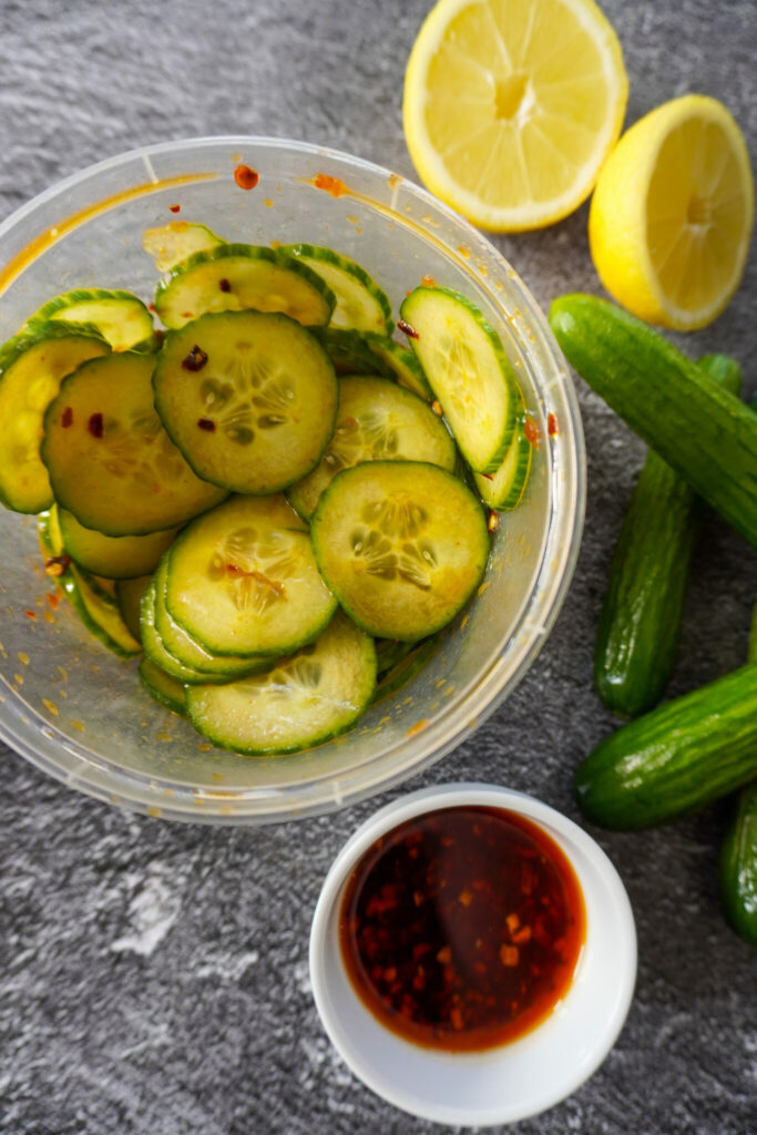 7 variations of the viral cucumber salad!