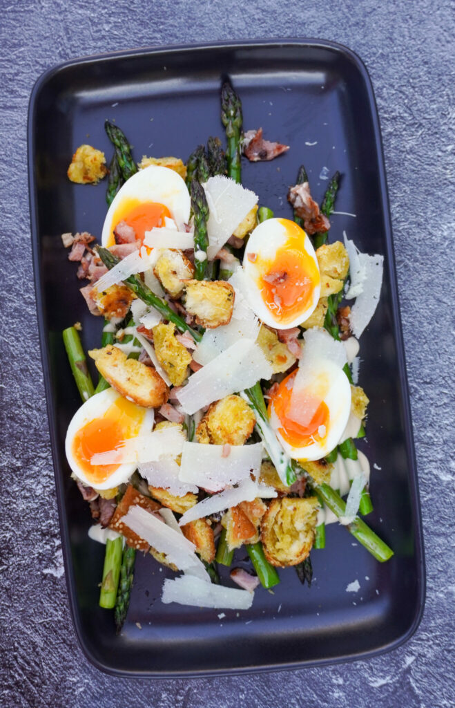 A dreamy way to use seasonal spring asparagus, a delicious side sure to impress