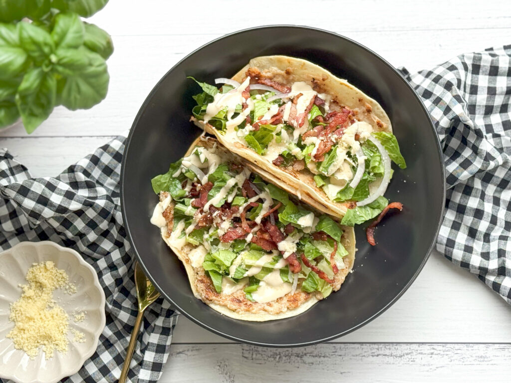 Caesar Smash Tacos