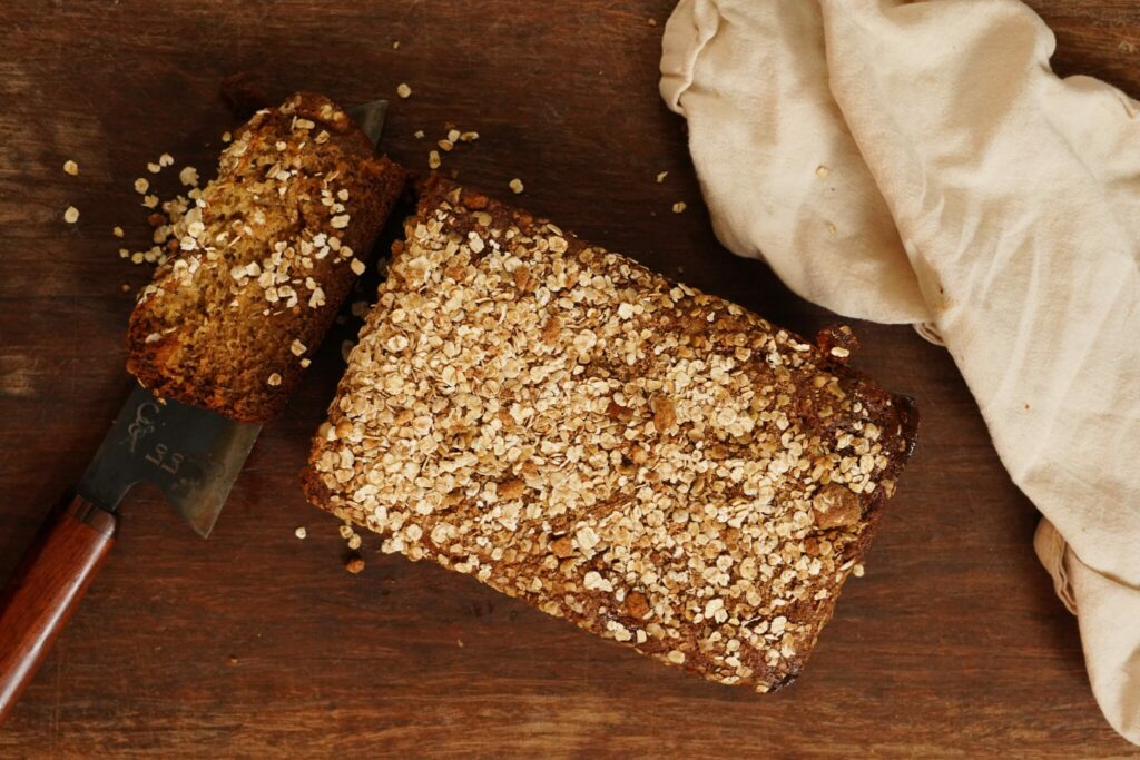 Banana Caramel Crumble Loaf