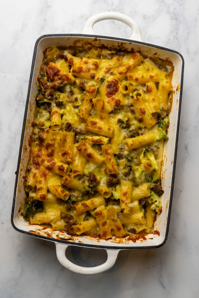Beef & Broccoli Pasta Bake