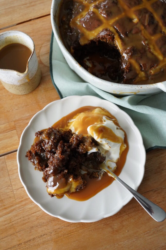 Hot Cross Bun Pudding