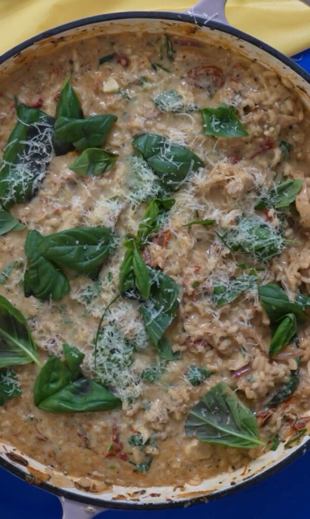 Marry Me Chicken Risotto