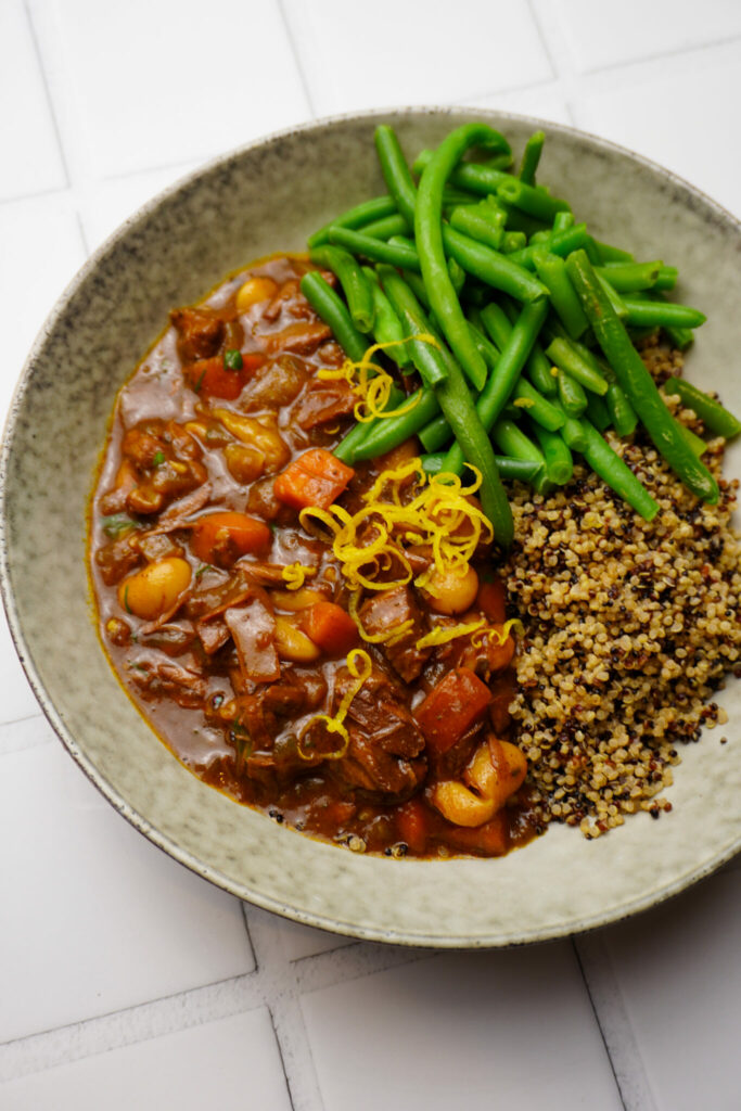 Moroccan Garlic Beef