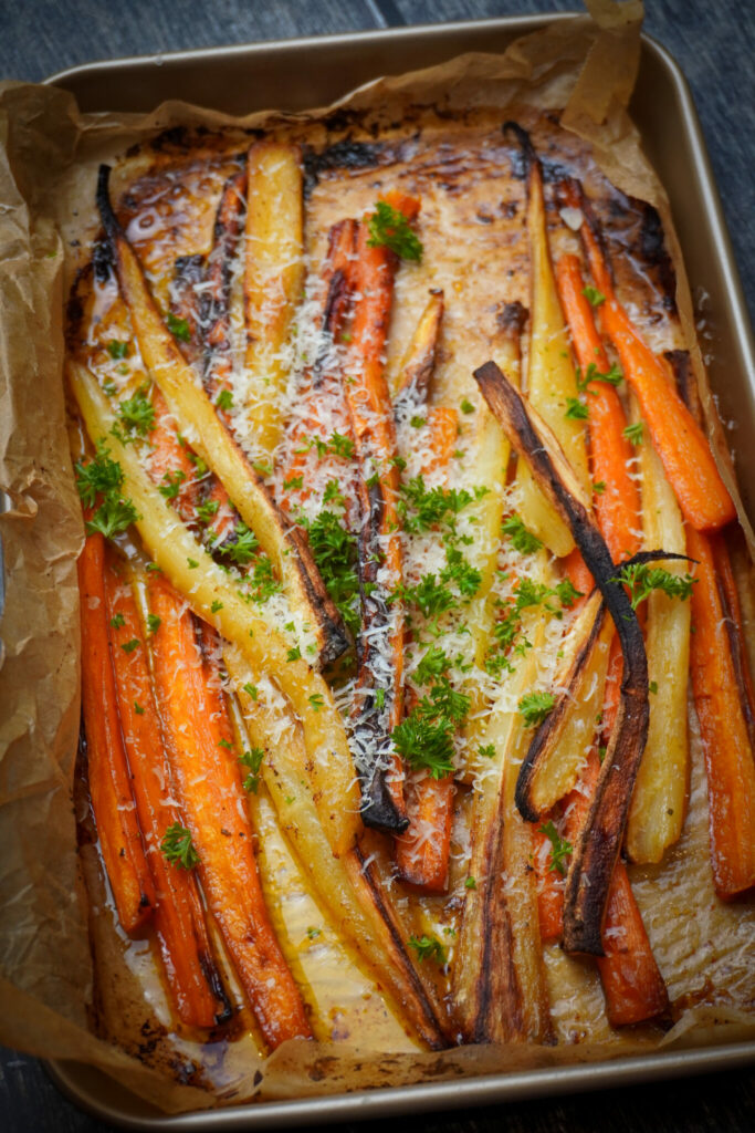 Bourbon & Maple Roasties