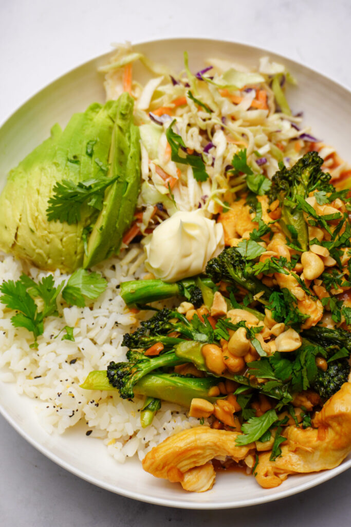 Gotcha Chicken & Broccoli Bowl