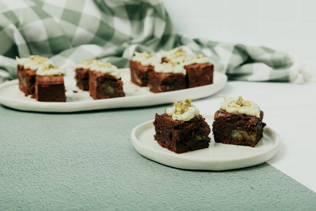 Pistachio Brownie