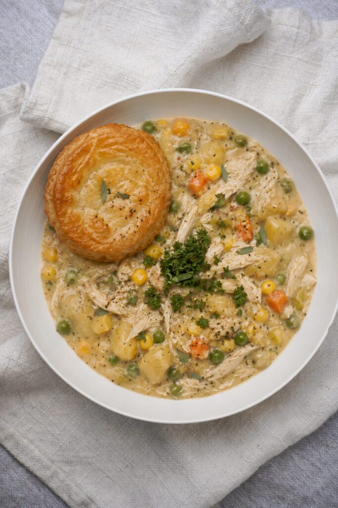 Slow Cooker French Kiss Pot Pie
